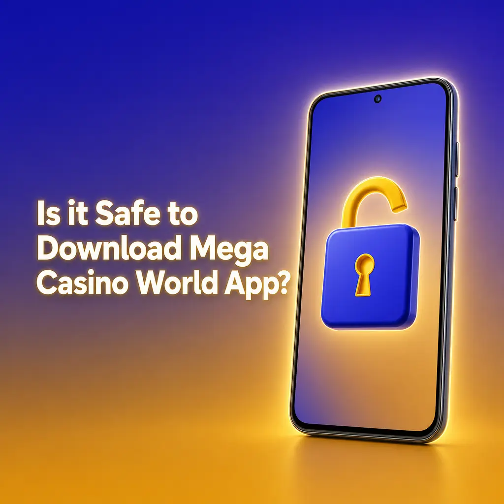 Mega Casino World app security and licensing