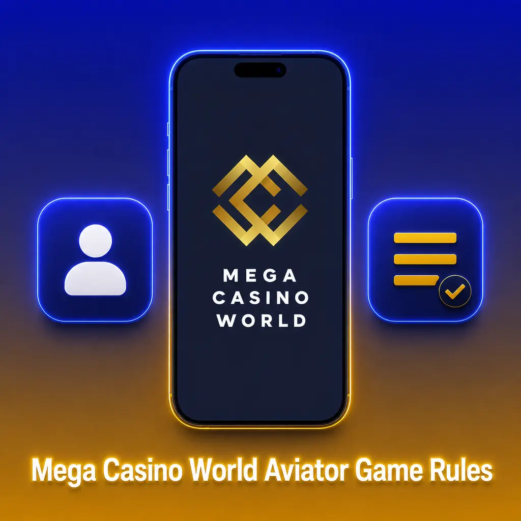 Aviator crash game plane climbing multiplier on Mega Casino World