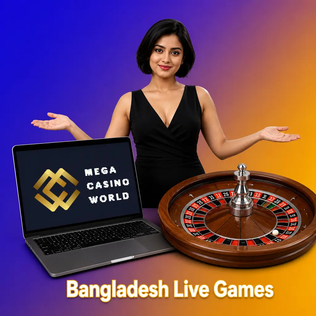 Bangladesh-style live casino games at Mega Casino World Casino