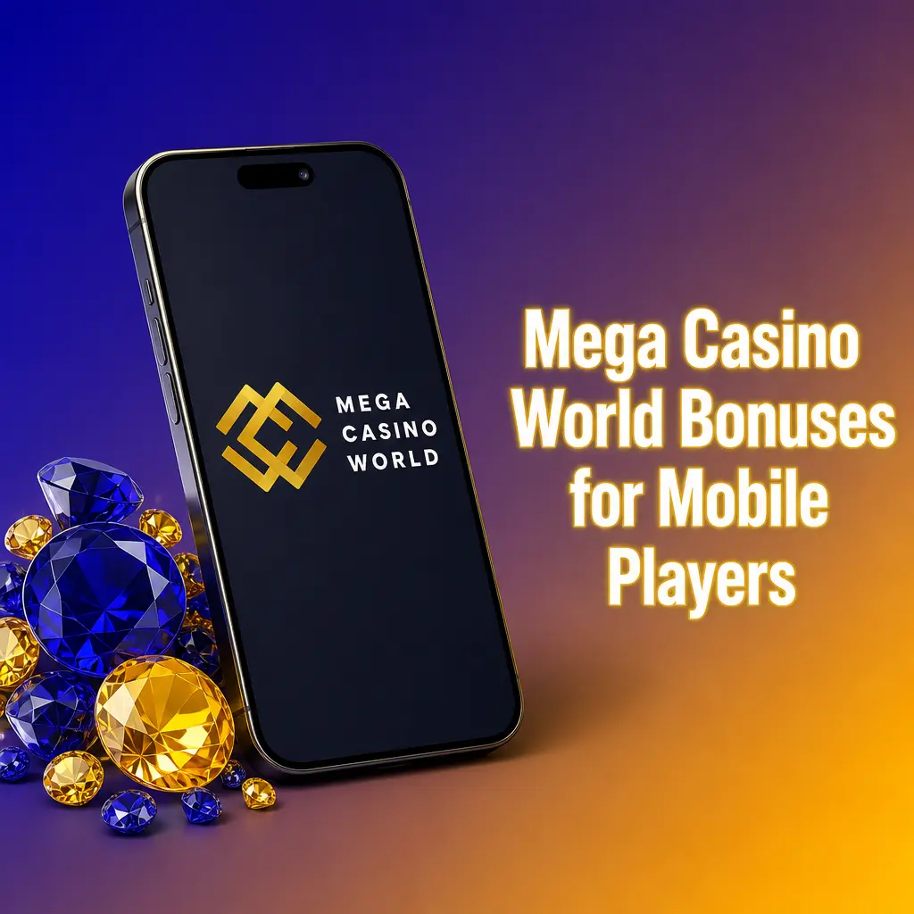 Mobile casino app showing welcome bonus offers