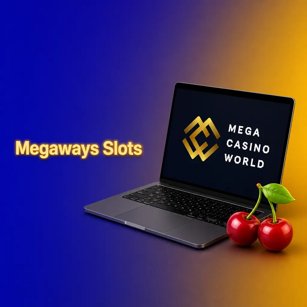 Megaways slot grid with shifting reels and cascading symbols