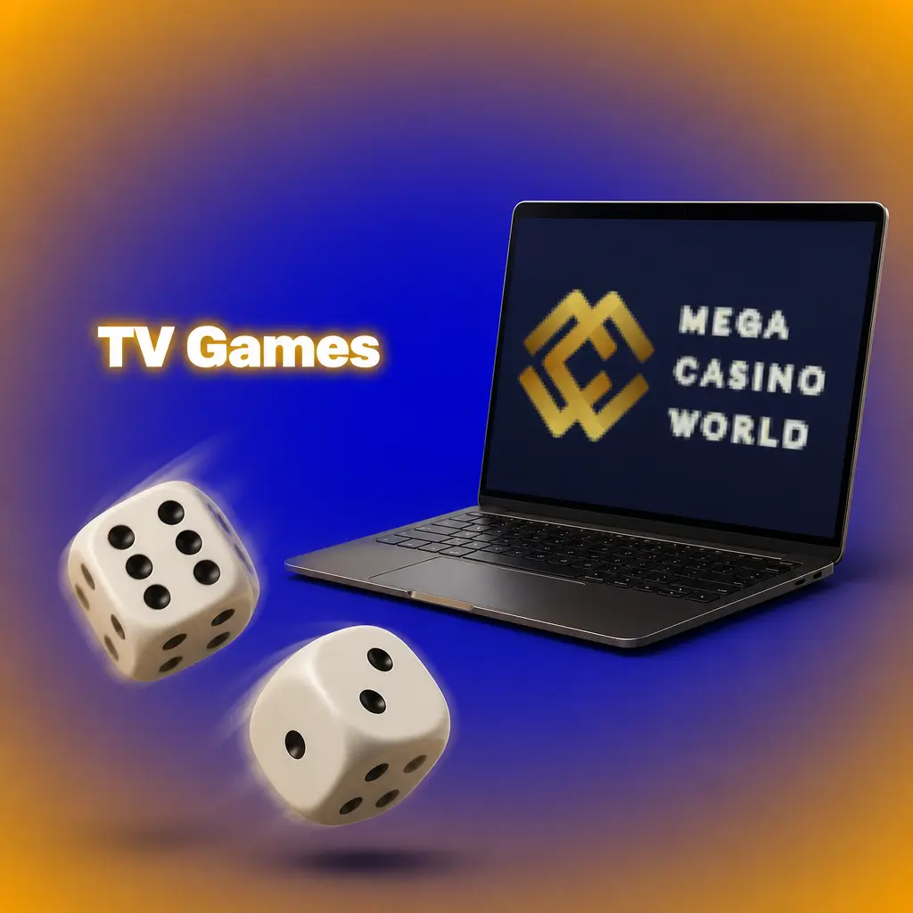 Live TV game show at Mega Casino World Casino