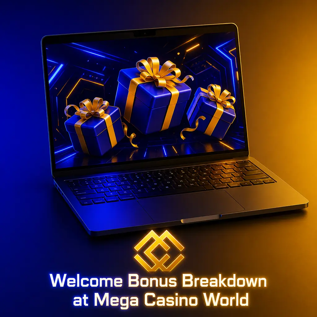 Mega Casino World welcome bonus overview